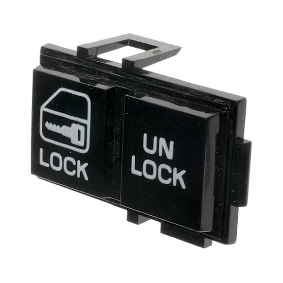 DS-1424 Driver Side Door Lock Switch Black