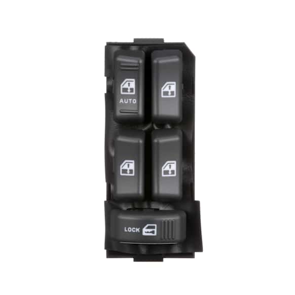 DS-1429 Front or Rear, Driver Side Window Switch, Black