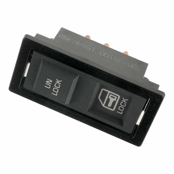 1993 Chevrolet K2500 - Door Lock Switch, Rectangular Base