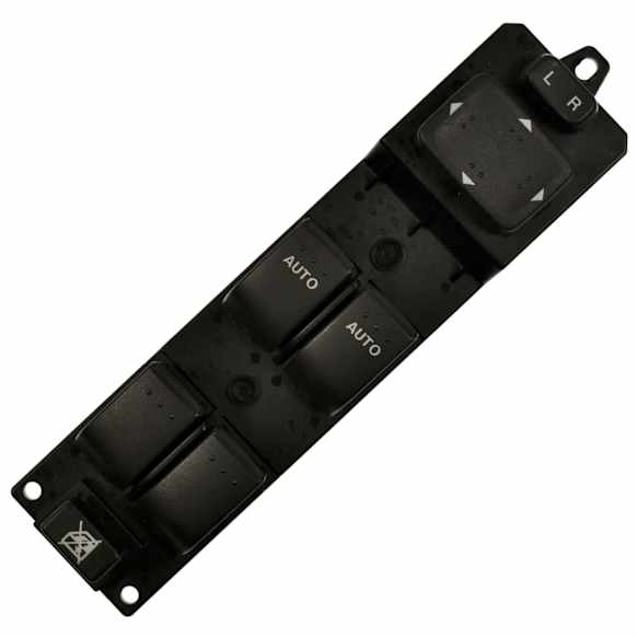 2012 Mazda CX-7 - Front, Driver Side Window Switch, With Driver and Passenger Auto Down, Black