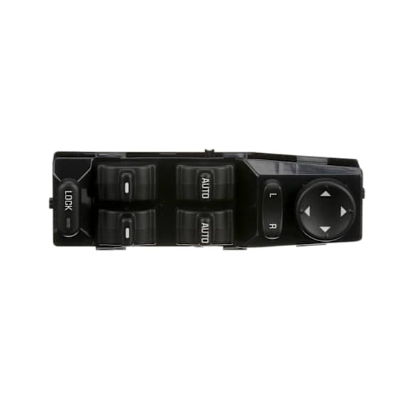 DWS-198 Front, Driver Side Standard OE Replacement Window Switch Black 7 Buttons