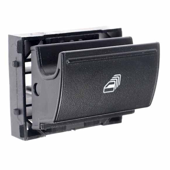 2005 Volkswagen Beetle - Front, Driver or Passenger Side Window Switch, Convertible, Black, Standard OE Replacement