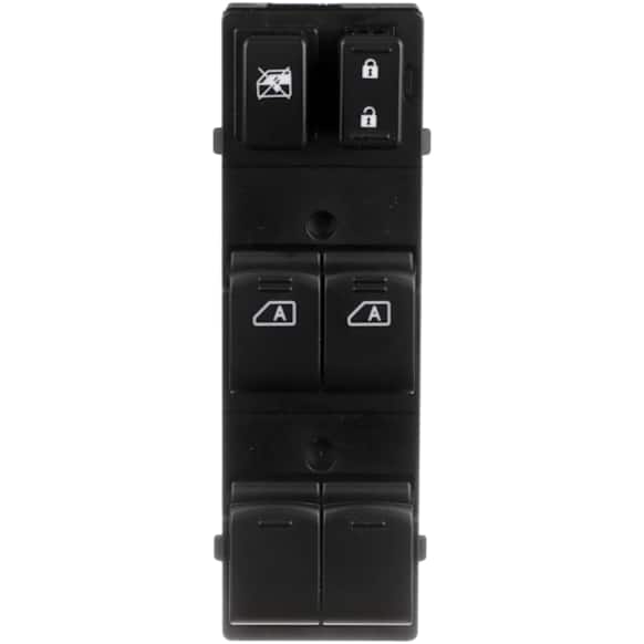 2013 Nissan Murano - Front, Driver Side Window Switch, 4-Door, Black, Standard OE Replacement