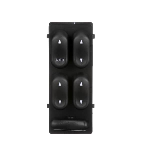 2001 Ford F-150 Lariat - Front, Driver Side Window Switch, Crew Cab Pickup, Black, Standard OE Replacement