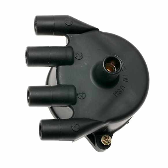 JH-119 Standard OE Replacement Distributor Cap - Black, Direct Fit, Sold Individually