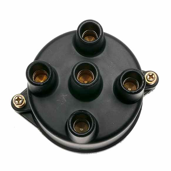 JH-125 Standard OE Replacement Distributor Cap - Black, Direct Fit, Sold Individually