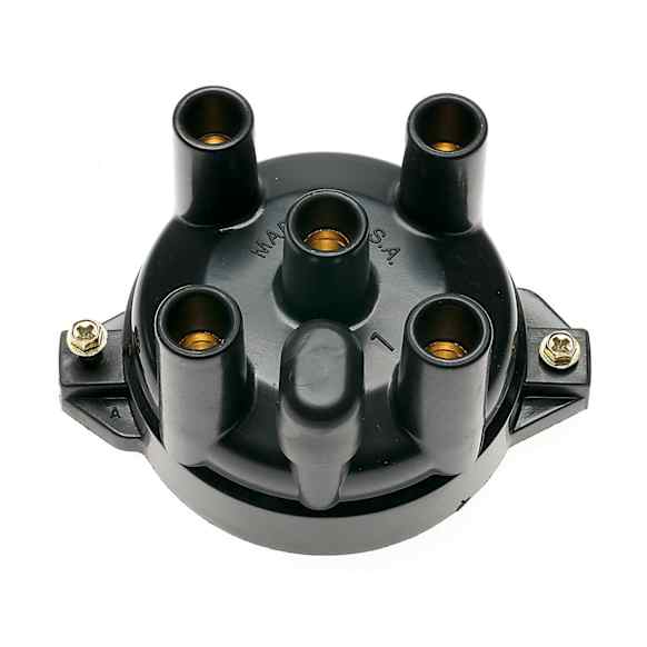 JH-133 Standard OE Replacement Distributor Cap - Black, Direct Fit, Sold individually