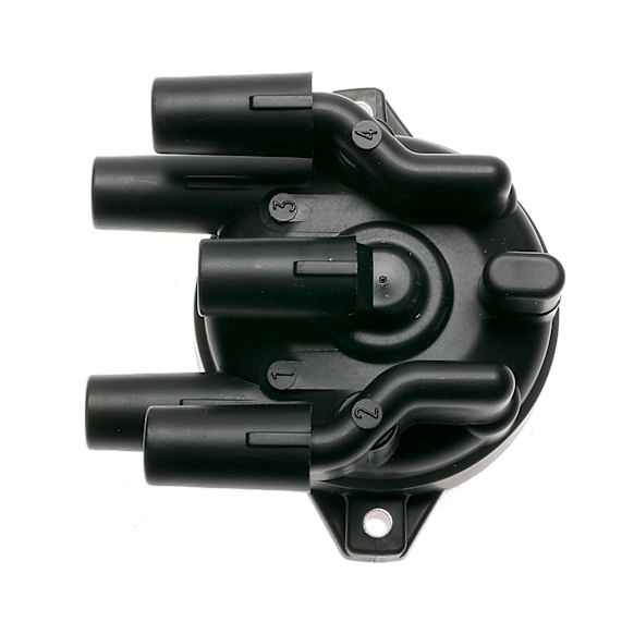JH-212 Standard OE Replacement Distributor Cap - Black, Direct Fit, Sold individually