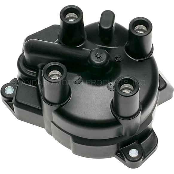JH244T Standard OE Replacement Distributor Cap - Black, Direct Fit, Sold individually