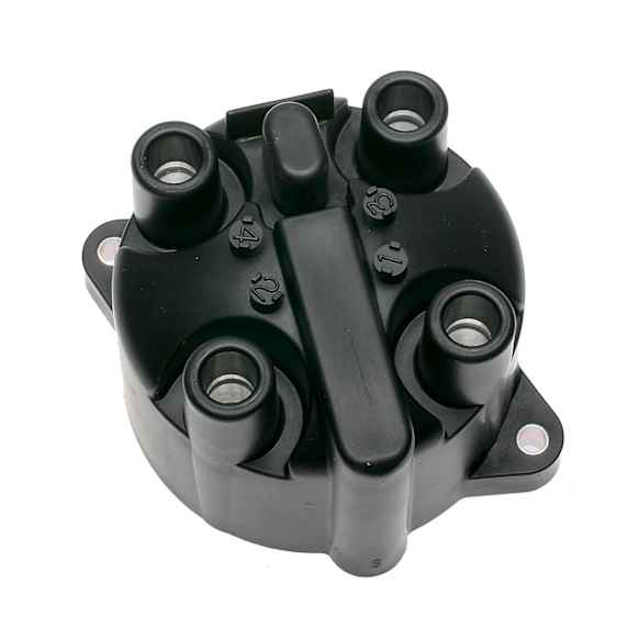 JH-246 Standard OE Replacement Distributor Cap - Black, Direct Fit, Sold individually