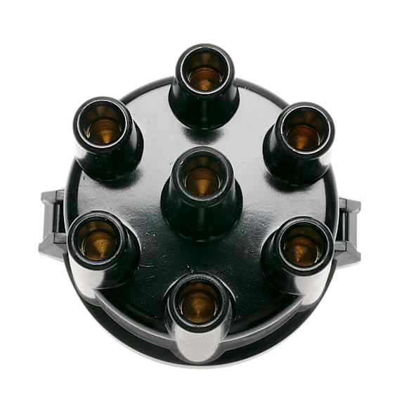 JH-70 Standard Intermotor Distributor Cap - Black, Direct Fit, Sold individually