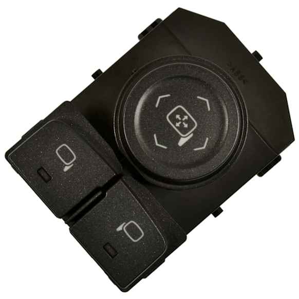 2014 GMC Sierra 3500 HD - Mirror Switch, Without Power Folding Mirrors, With Pushbutton