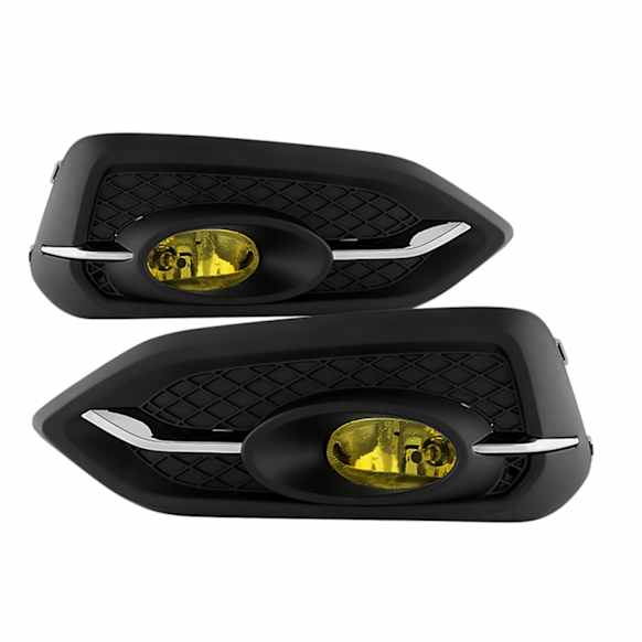 2014 Honda Civic - Front, Driver and Passenger Side Halogen Fog Light, With bulb(s), Coupe