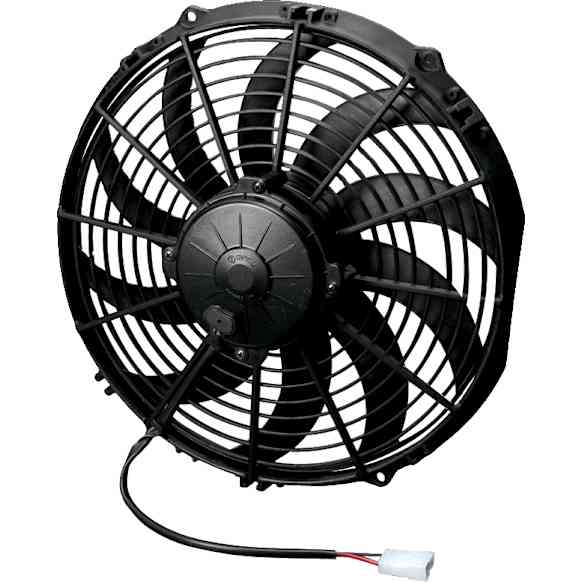 30102029 Universal, 12.00" Inch Electric Fan Puller Style High Performance 1451 CFM 10 Curved Style blades