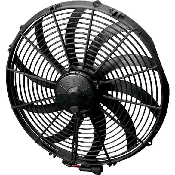 30102113 Universal, 16.00" Electric Fan Puller Style Extreme Performance 2500CFM 10-blade curved style blade