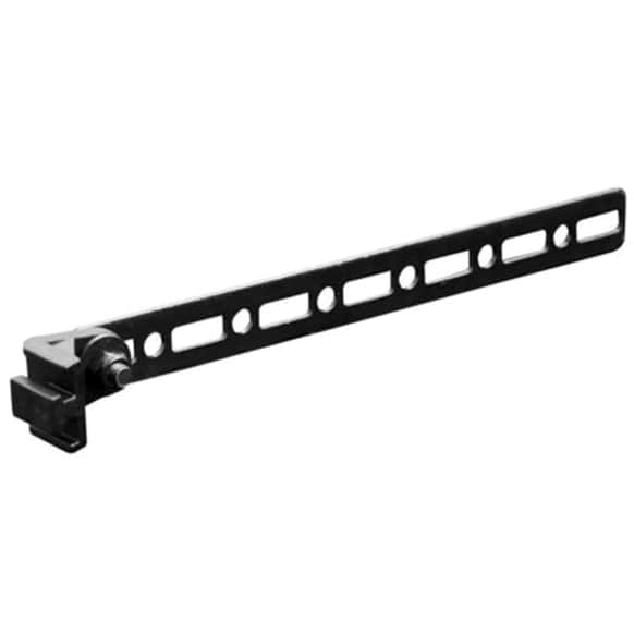 30130011 Fan Mounting Bracket, Bracket and Strap, Powdercoated Black