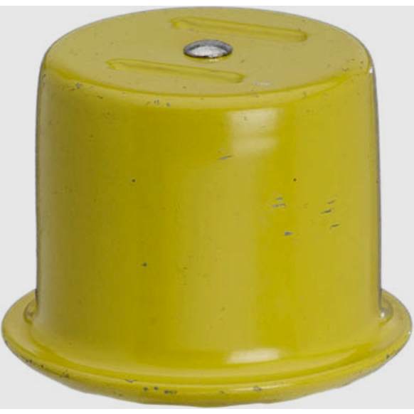 10095 Oil Filler Cap - Yellow, Steel, Direct Fit, Sold individually