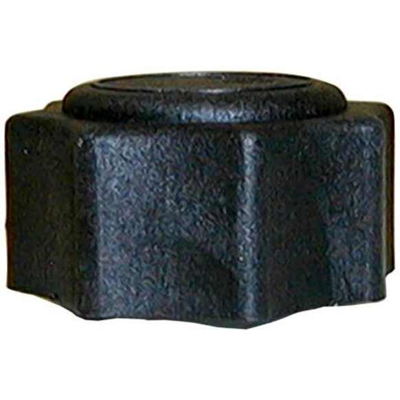 10252 Radiator Cap - Round, 15 lbs., Black, Plastic, Sold individually