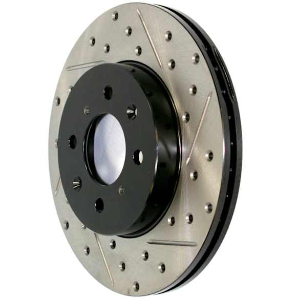 2014 Ford F-150 - Front, Driver Side Brake Disc, Cross-Drilled, 6.2L 8Cyl, Sport Series
