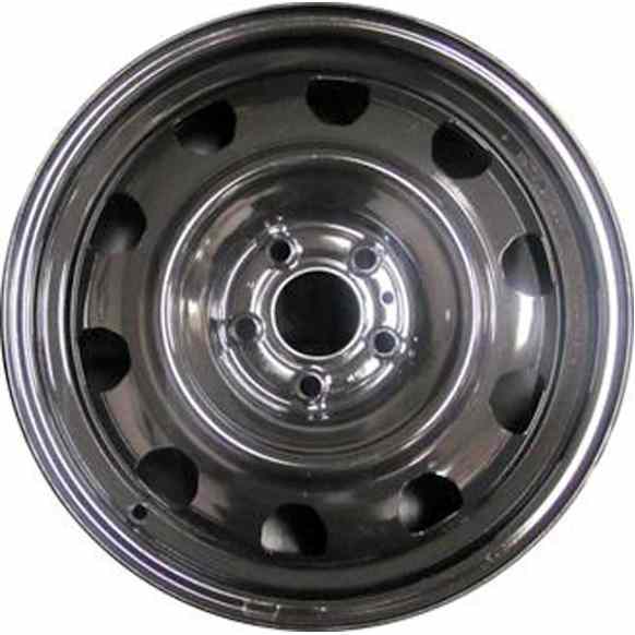 STL02485U45N Steel Painted Black Wheel, 17 in. X 6.5 in., 5 x 5 in. Bolt Pattern