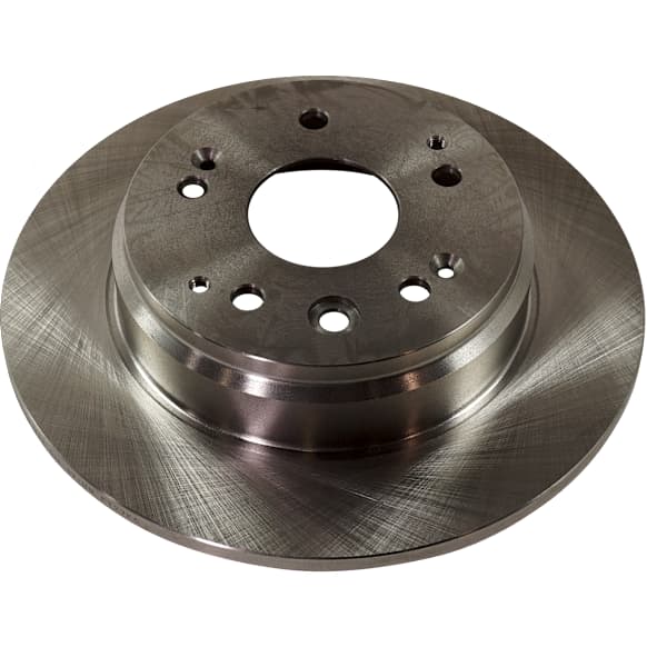 Rear, Driver or Passenger Side Brake Disc, Natural Finish, Plain Surface, Solid, 5 Lugs, 282.45 mm, Pro-Line Series