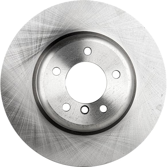 Front, Driver or Passenger Side Brake Disc, Plain Surface, Vented, 5 Lugs, 338.07 mm, 3.0L, 6Cyl, Pro-Line Series