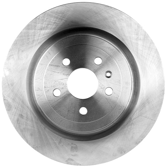 Rear, Driver or Passenger Side Brake Disc, Plain Surface, Vented, 5 Lugs, 14.37 in. Disc Diameter, Pro-Line Series