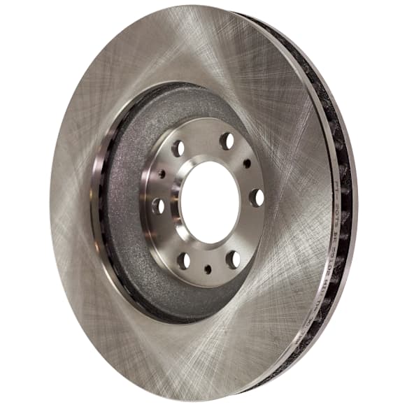 Front, Driver or Passenger Side Brake Disc, Plain Surface, Vented, 6 Lugs, 12.72 in. Disc Diameter, Pro-Line Series