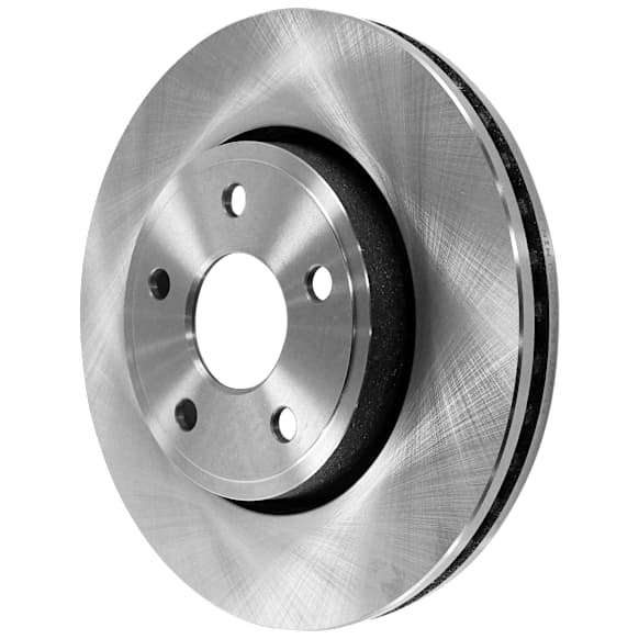 2013 Dodge Durango - Front, Driver or Passenger Side Brake Disc, Natural Finish, Plain Surface, Solid, 5 Lugs, 329.95 mm, Except Heavy Duty Brakes, 5.7L 8Cyl, Pro-Line Series