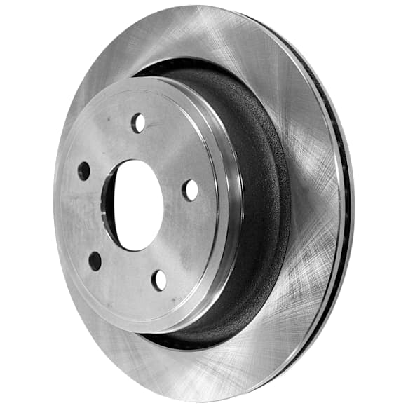 Rear, Driver or Passenger Side Brake Disc, Natural Finish, Plain Surface, Vented, 5 Lugs, 352.04 mm, Pro-Line Series