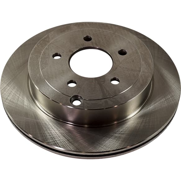 2010 Ford Edge - Rear, Driver or Passenger Side Brake Disc, Natural Finish, Plain Surface, Vented, 5 Lugs, 302.01 mm, 3.5L 6Cyl, Pro-Line Series