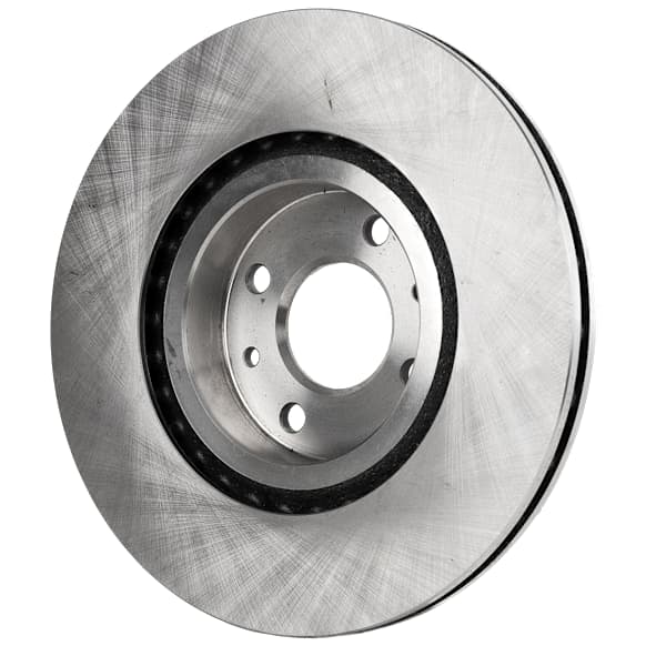 Front, Driver or Passenger Side Brake Disc, Plain Surface, Vented, 4 Lugs, 283.97 mm, Pro-Line Series