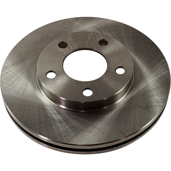 Front, Driver or Passenger Side Brake Disc, Plain Surface, Vented, 5 Lugs, 10.87 In., Pro-Line Series