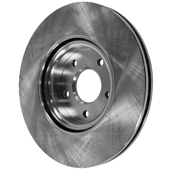 2009 Volvo S40 - Front, Driver or Passenger Side Brake Disc, Natural Finish, Plain Surface, Vented, 5 Lugs, 299.97 mm, 2.4L 5Cyl, Pro-Line Series