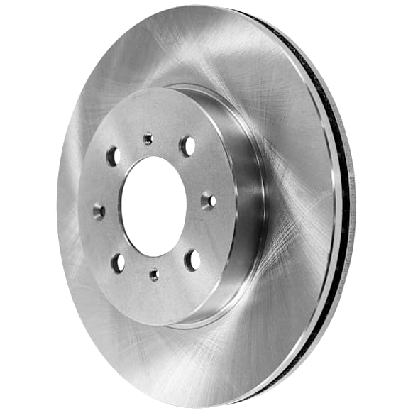 Front, Driver or Passenger Side Brake Disc, Plain Surface, Vented, Pro-Line Series