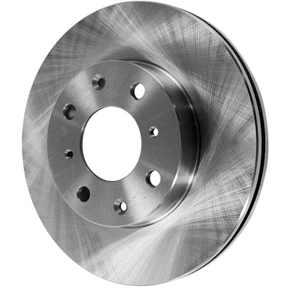 Front, Driver or Passenger Side Brake Disc, Plain Surface, Vented, 4 Lug Wheels, 9.45 in. Disc Diameter, Coupe/Hatchback/Sedan, Pro-Line Series