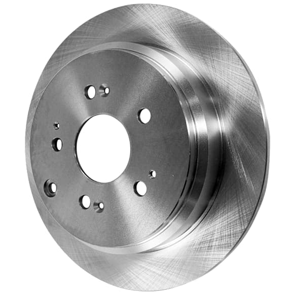 Rear, Driver or Passenger Side Brake Disc, Plain Surface, Solid, 5 Lugs, Pro-Line Series