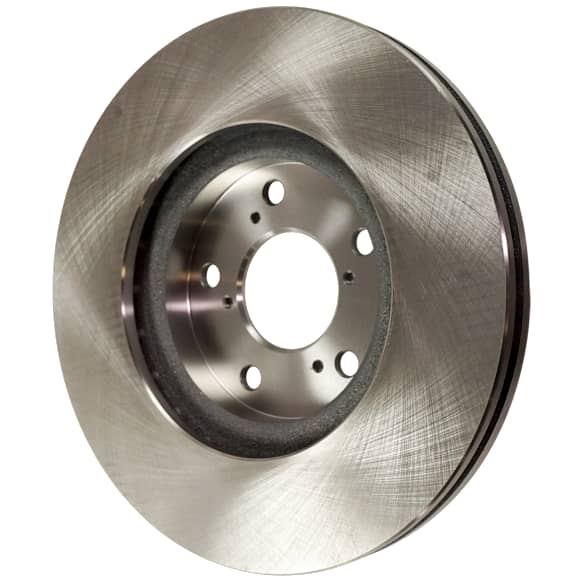 Front, Driver or Passenger Side Brake Disc, Plain Surface, Vented, 5 Lugs, 12.59 In., Pro-Line Series
