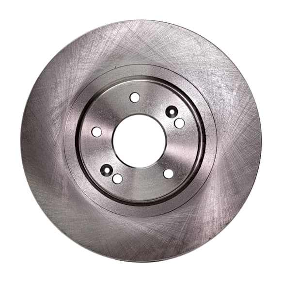 Front, Driver or Passenger Side Brake Disc, Natural Finish, Plain Surface, Vented, 5 Lugs, 320.04 mm, Pro-Line Series