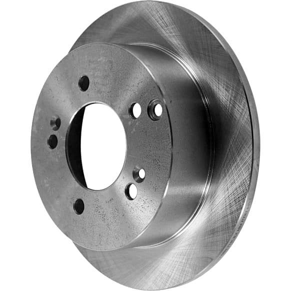Rear, Driver or Passenger Side Brake Disc, Plain Surface, Solid, 5 Lugs, 261.87 mm, Pro-Line Series