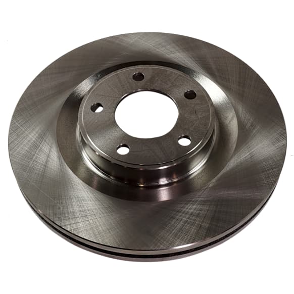 Front, Driver or Passenger Side Brake Disc, Natural Finish, Plain Surface, Vented, 5 Lugs, 320.04 mm, Pro-Line Series