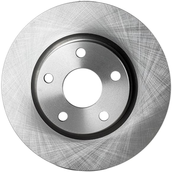 Front, Driver or Passenger Side Brake Disc, Natural Finish, Plain Surface, Vented, 5 Lugs, 297.94 mm, 3.6L, 6Cyl, Pro-Line Series