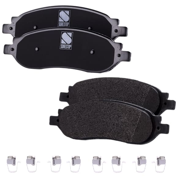 Rear Brake Pad Set, 2-Wheel Set, Semi-Metallic, For Models with Single Rear Wheels, Pro-Line Series