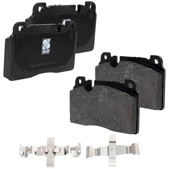 2014 Audi Q5 - Front Organic Brake Pad Set, 2.0L 4Cyl, Pro-Line Series