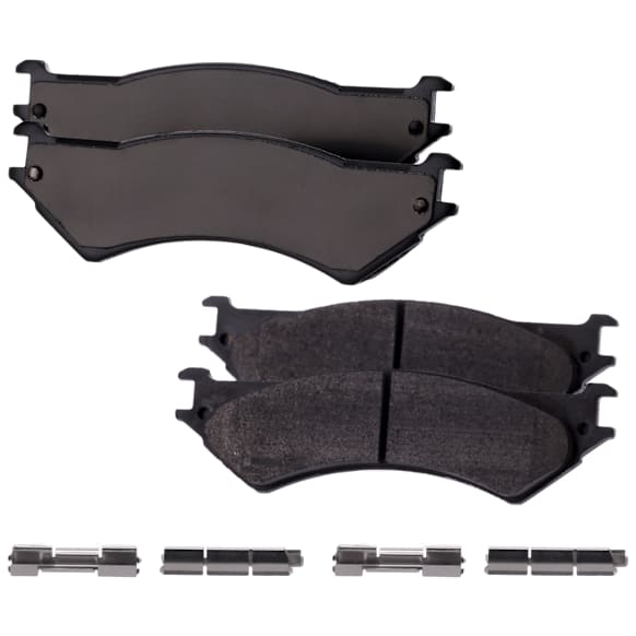 1999 Ford E-350 Super Duty - Rear Semi-metallic Brake Pad Set, 5.4L 8Cyl, GAS, Pro-Line Series