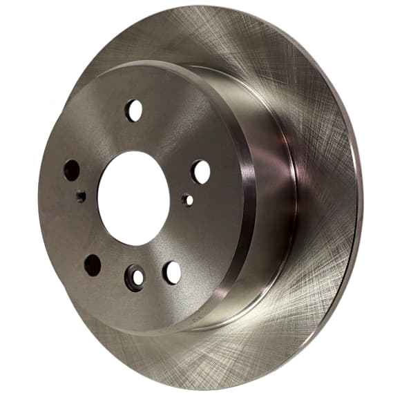 1992 Toyota Camry - Rear, Driver or Passenger Side Brake Disc, Natural Finish, Plain Surface, Solid, 5 Lugs, 268.99 mm, Sedan, With Rear Disc Brake, 3.0L 6Cyl, Pro-Line Series