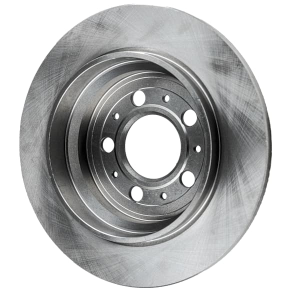 Rear, Driver or Passenger Side Brake Disc, Natural Finish, Plain Surface, Vented, 5 Lugs, 288.04 mm, Pro-Line Series