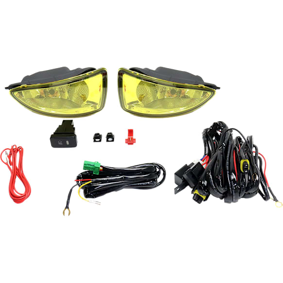 Front, Driver and Passenger Side Fog Light, With bulb(s), Halogen