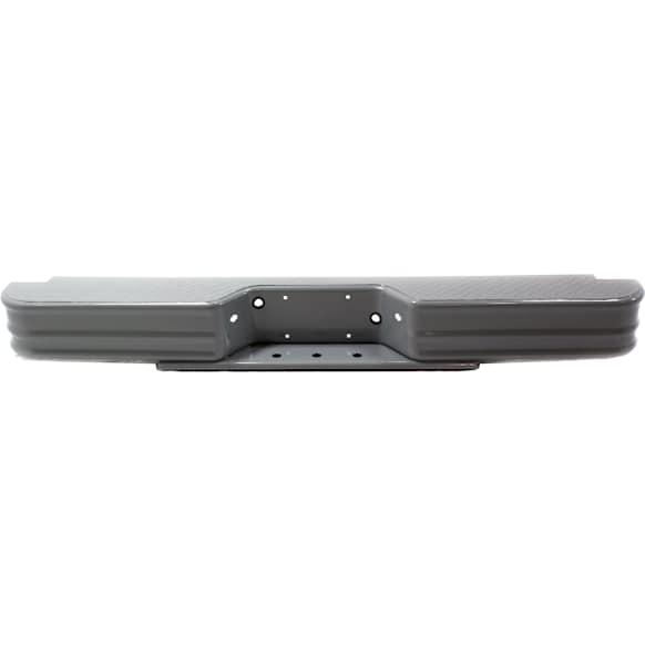 20008 Step Bumper, Painted Silver Face Bar and Pads Without mounting bracket(s)