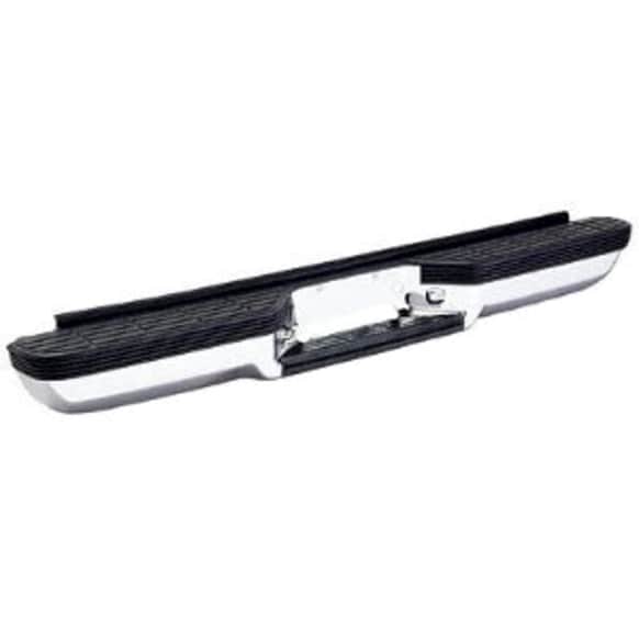 31000 Step Bumper, Chrome Face Bar and Pads With mounting bracket(s)